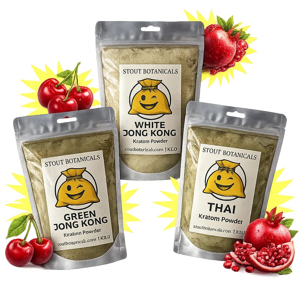 Stout Botanicals Kratom Products