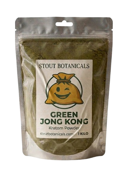 Green Jong Kong Kratom Powder — Stout Botanicals